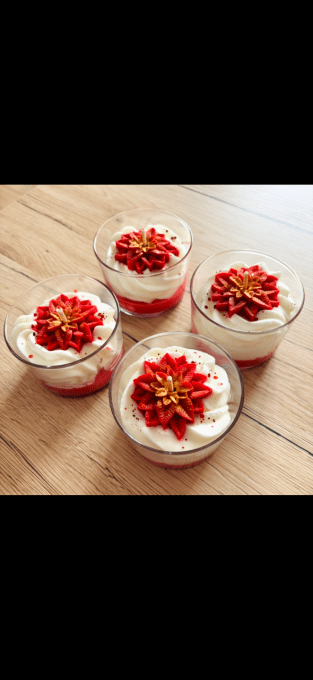 Bougie Fleur de noel