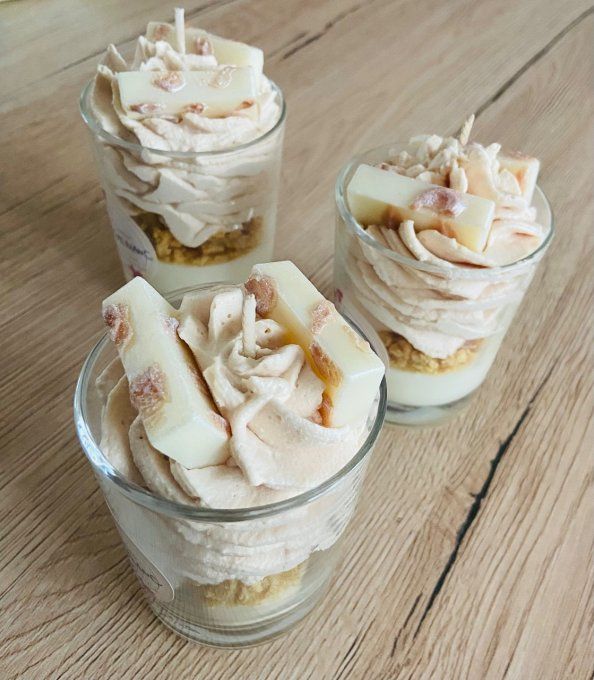 Bougie gourmande Nougat blanc
