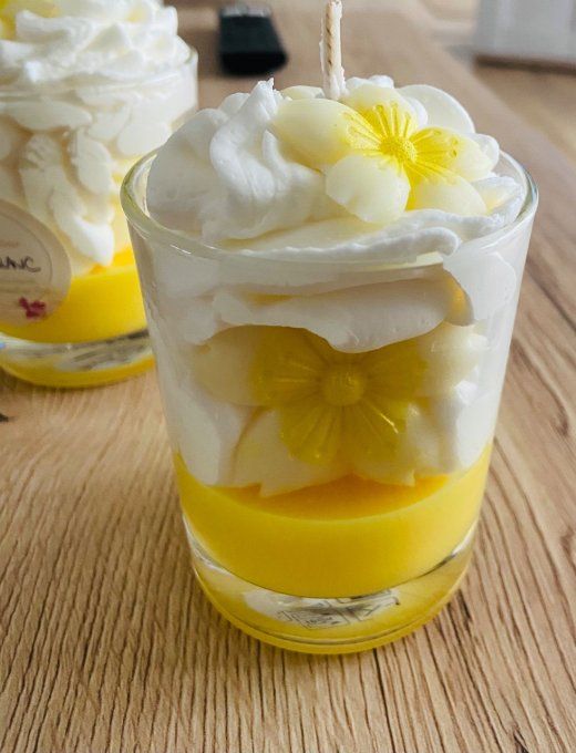 Bougie gourmande musc blanc
