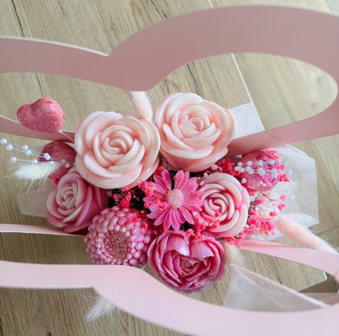 Bouquet Saint Valentin Rose 