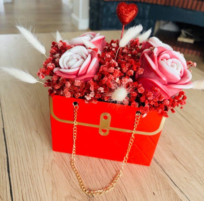 Bouquet Saint Valentin Rouge