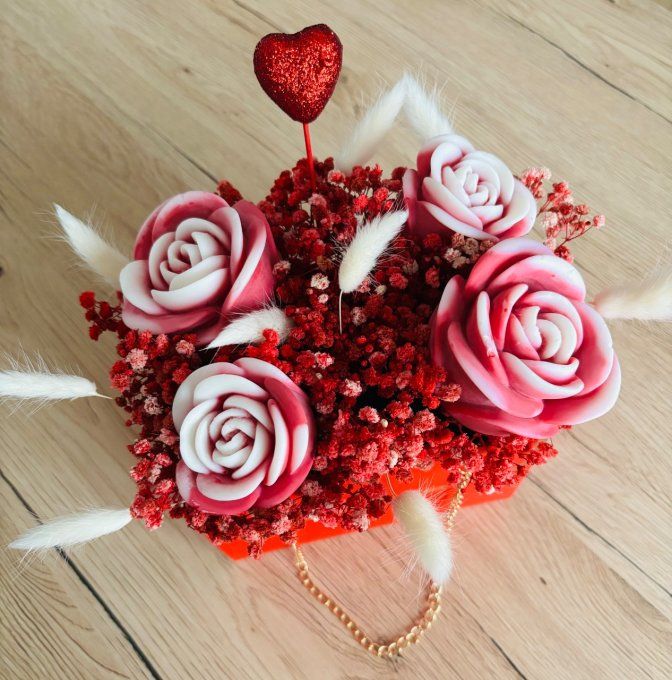 Bouquet Saint Valentin Rouge