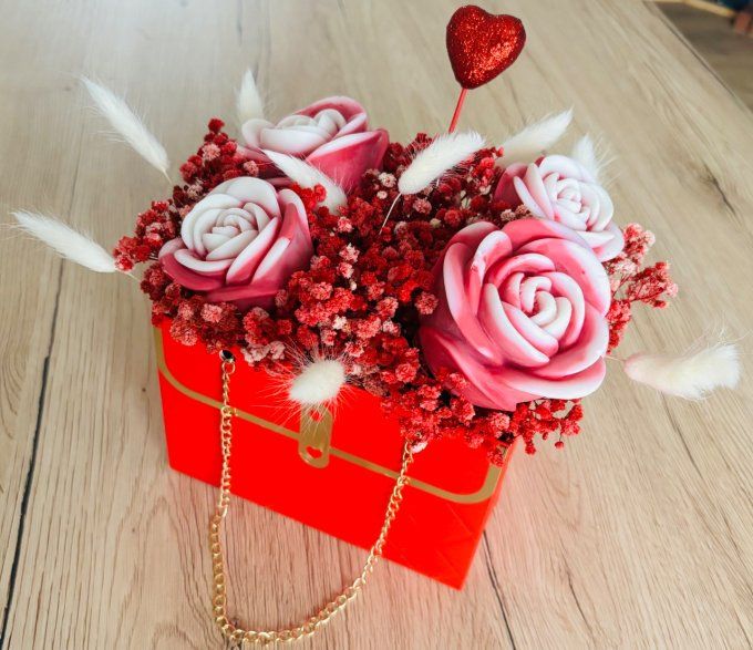 Bouquet Saint Valentin Rouge