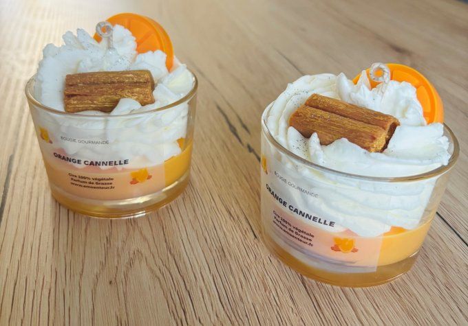 Bougie Orange cannelle