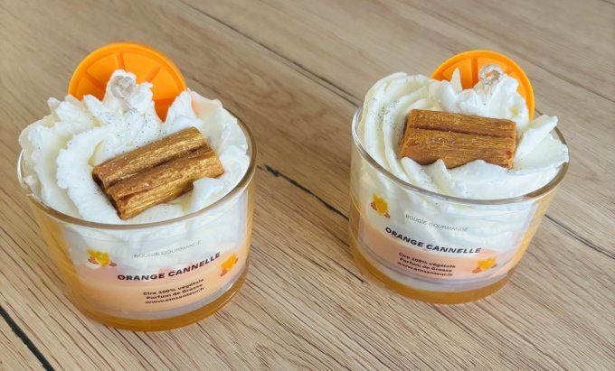 Bougie Orange cannelle