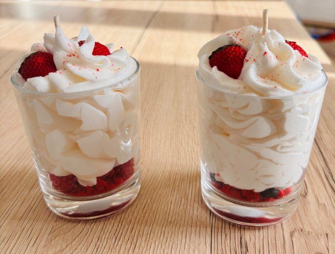 Bougie gourmande Fruits Rouges