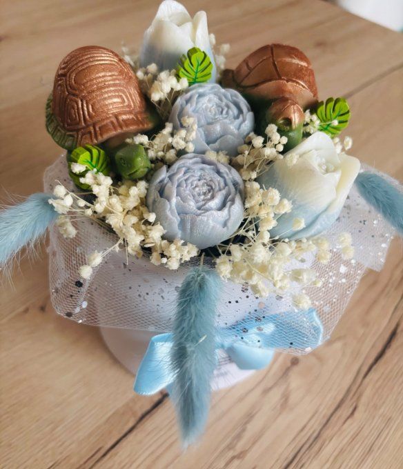 Bouquet Tortues Jardin de Printemps