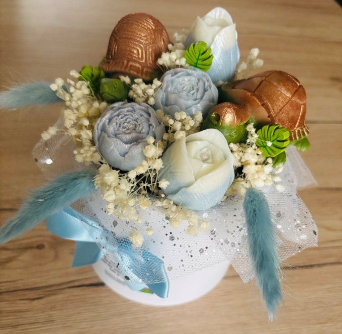 Bouquet Tortues Jardin de Printemps