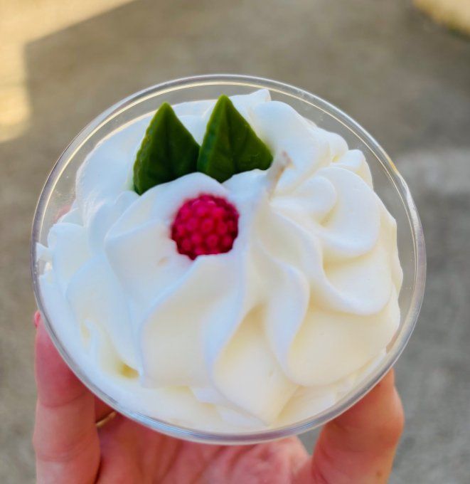 Bougie gourmande Framboise Caramel