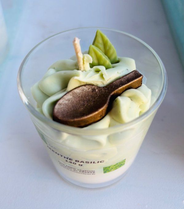 Bougie gourmande Menthe et Basilic