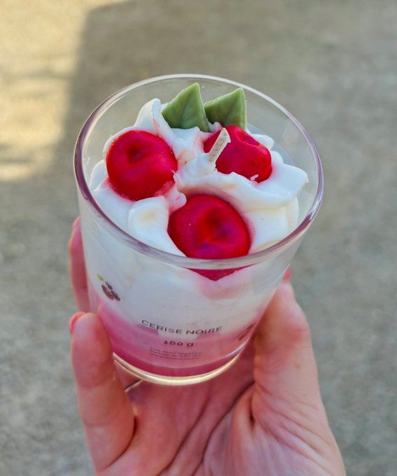 Bougie gourmande Cerise 