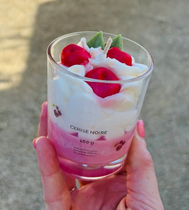 Bougie gourmande Cerise 