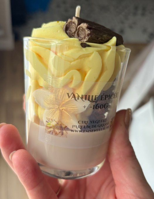 Bougie Vanille épicée 