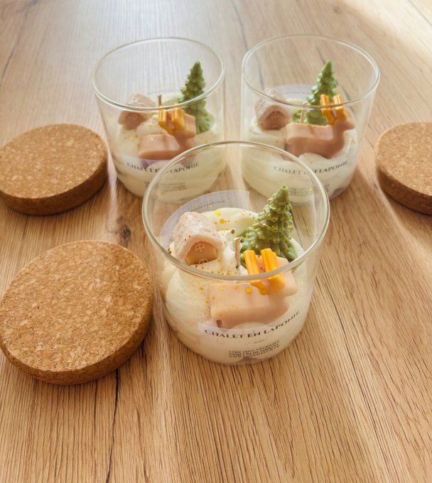 Bougie Chalet en Laponie