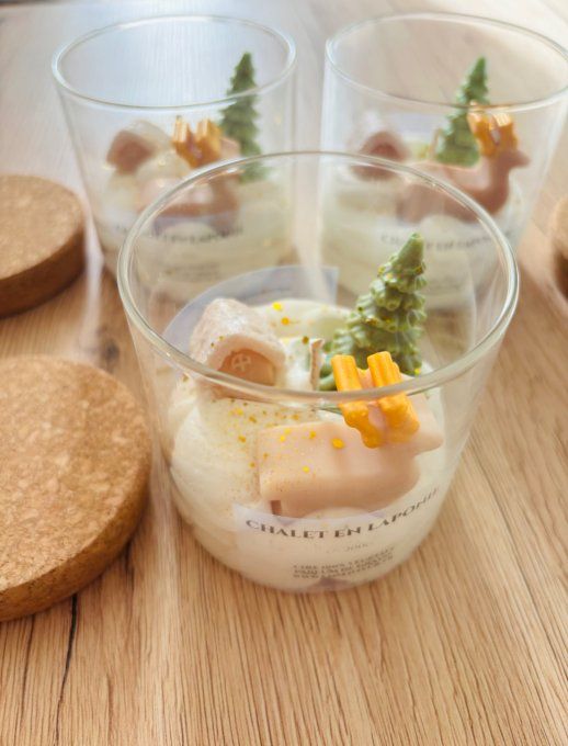 Bougie Chalet en Laponie