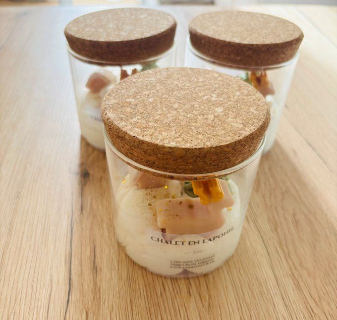 Bougie Chalet en Laponie