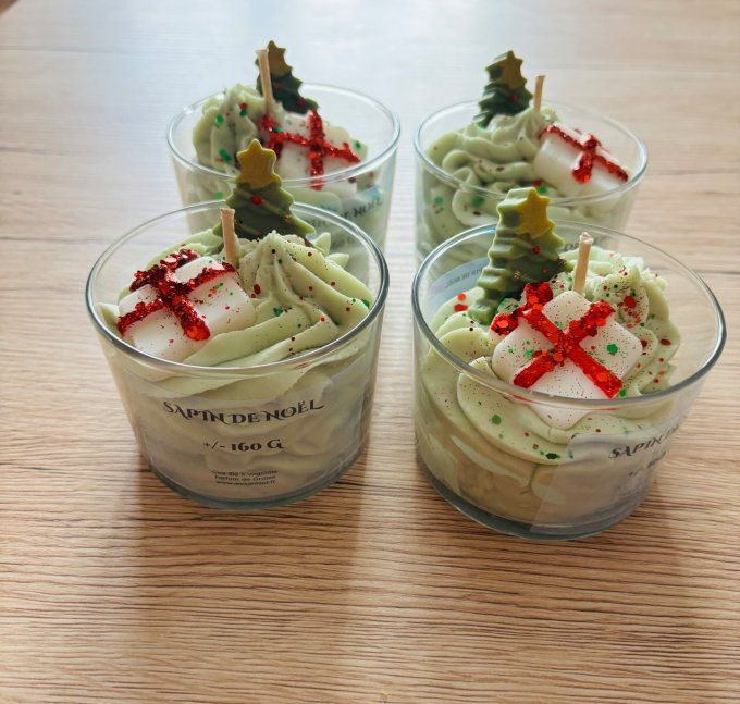 Bougie Sapin de Noël 