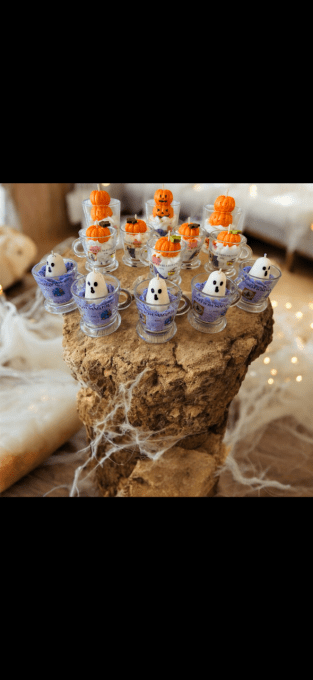 Petite bougie Halloween