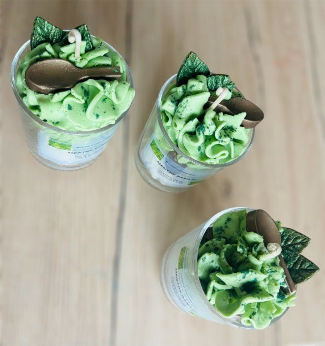 Bougie gourmande Menthe et Basilic