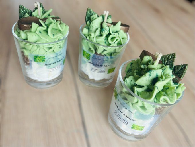 Bougie gourmande Menthe et Basilic