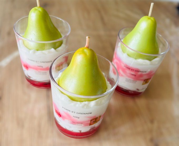 Bougie Grenade et Poire