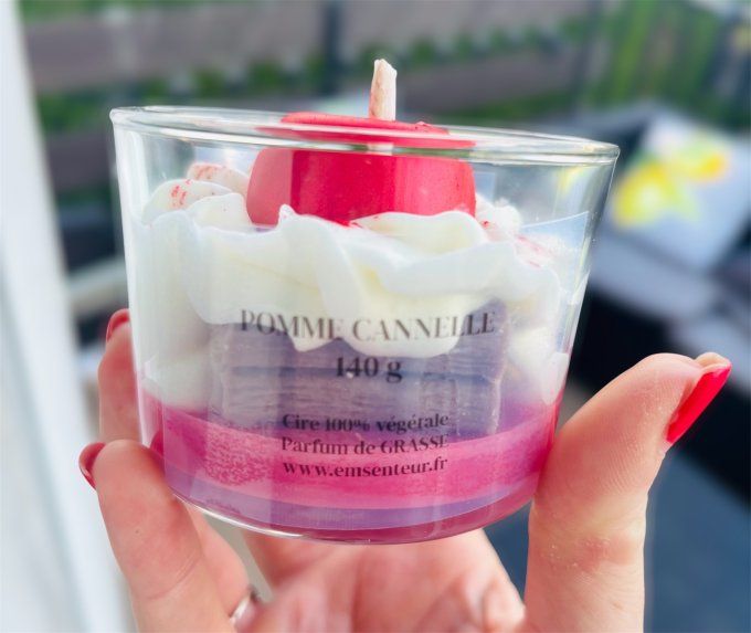 Bougie Pomme cannelle 