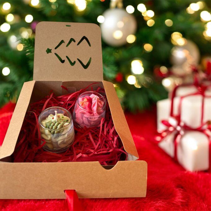 Coffret 2 minis bougies