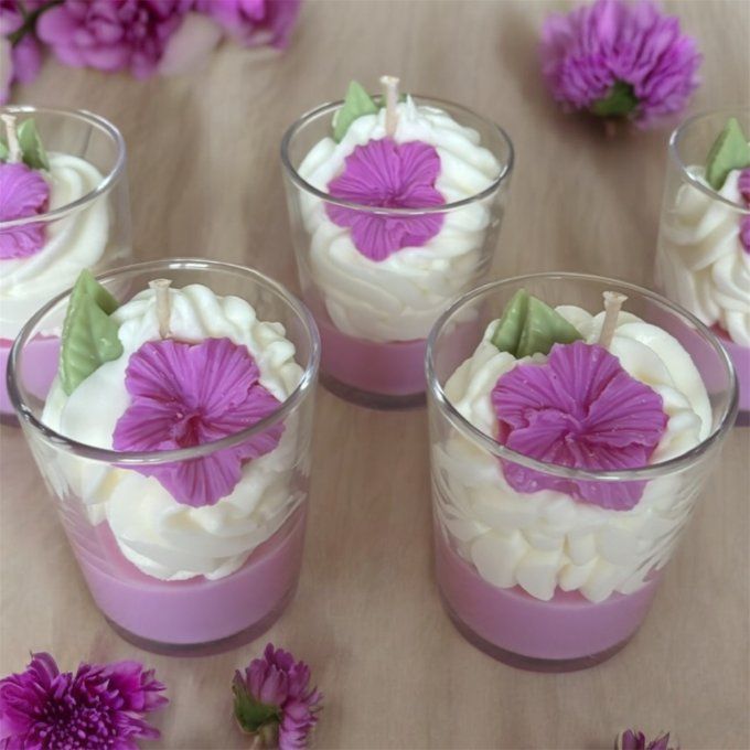 Bougie gourmande Violette 