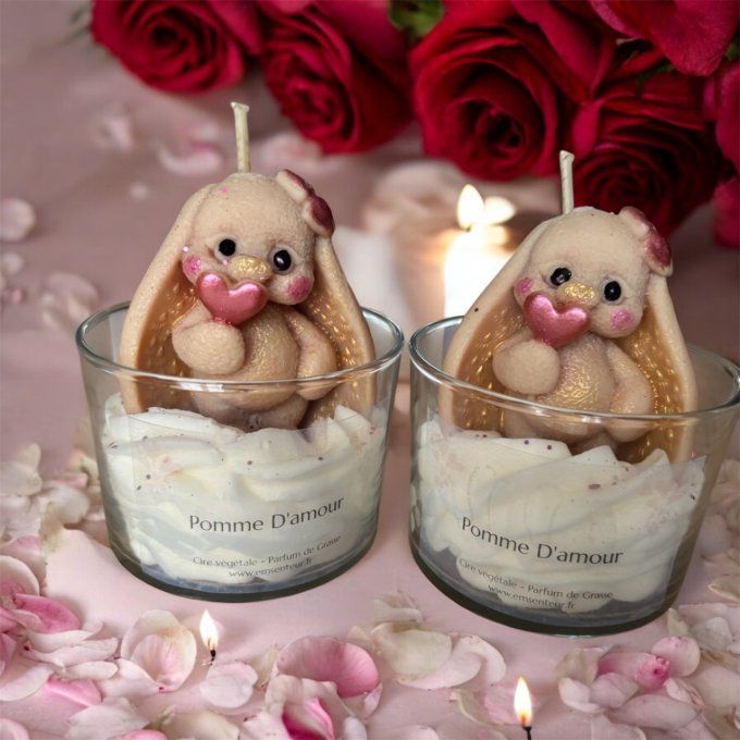 Bougie Pomme d’amour